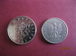 Отдается в дар «Монеты Польши и Чехии»